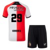 Conjunto (Camiseta+Pantalón Corto) Feyenoord Rotterdam Gimenez 29 Primera Equipación 2024-25 - Niño